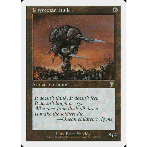 Phyrexian Hulk FOIL - 7ED