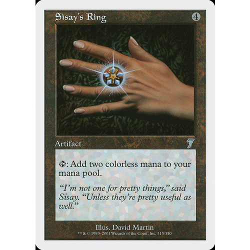 Sisay's Ring FOIL - 7ED