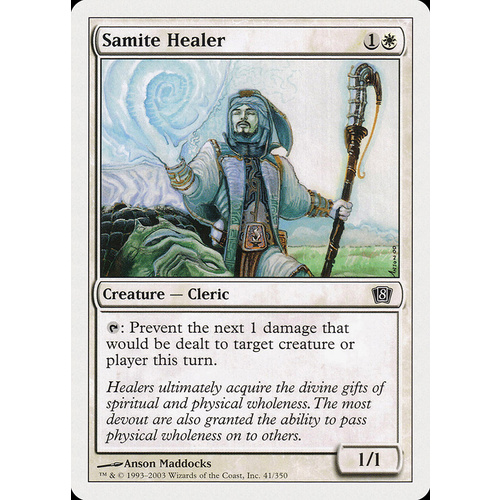 Samite Healer - 8ED