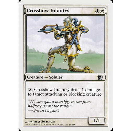 Crossbow Infantry - 8ED