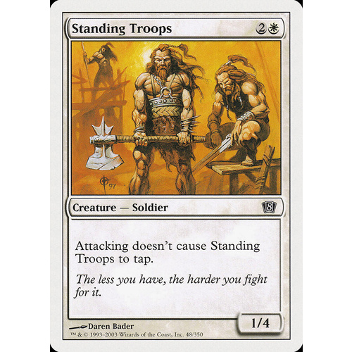 Standing Troops - 8ED