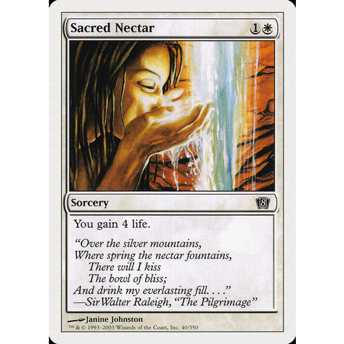 Sacred Nectar - 8ED