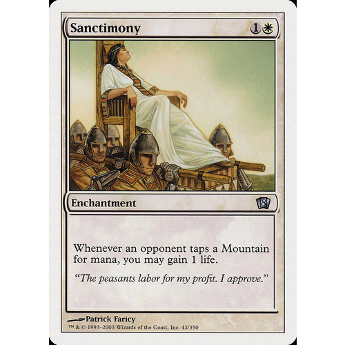 Sanctimony - 8ED