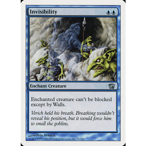 Invisibility - 8ED