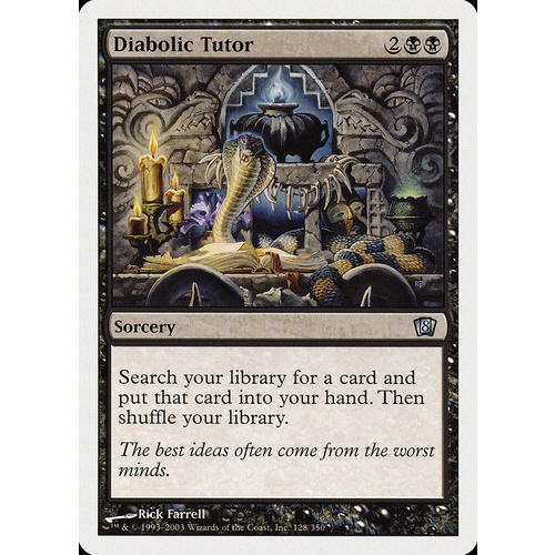 Diabolic Tutor - 8ED