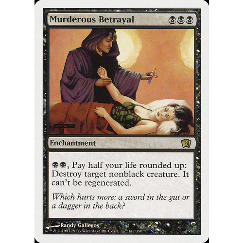 Murderous Betrayal - 8ED