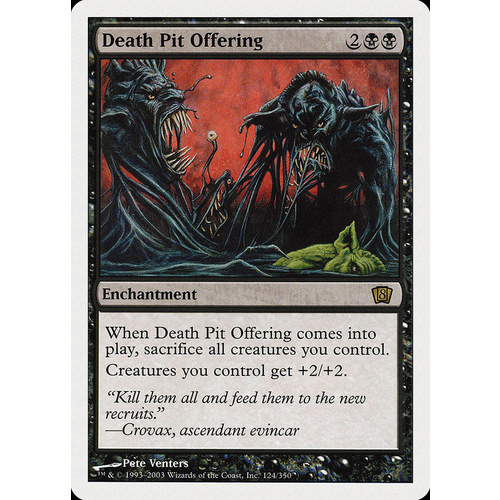 Death Pit Offering - 8ED