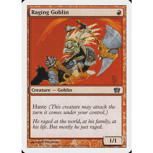Raging Goblin - 8ED