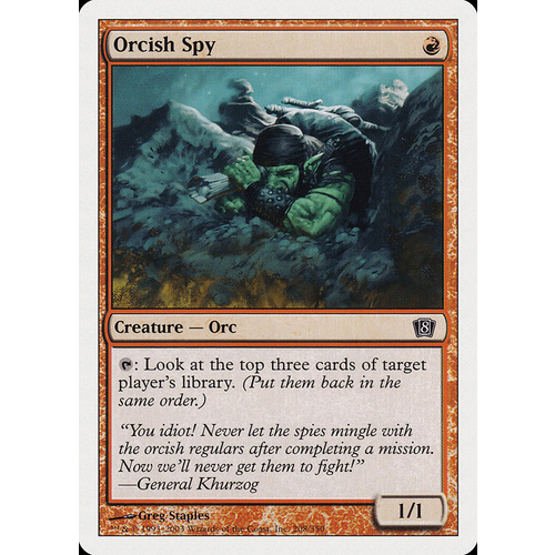 Orcish Spy - 8ED