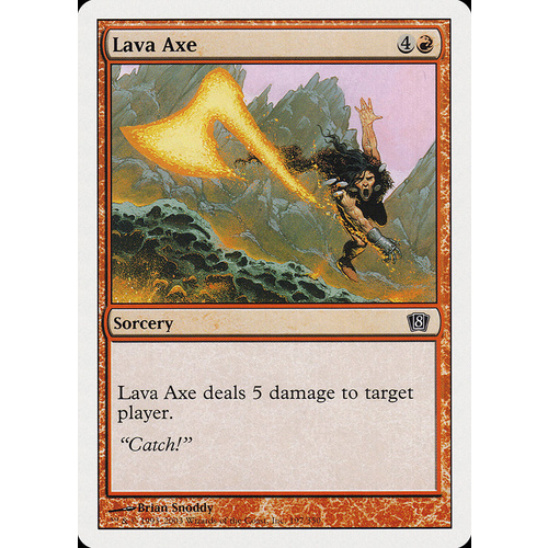 Lava Axe - 8ED
