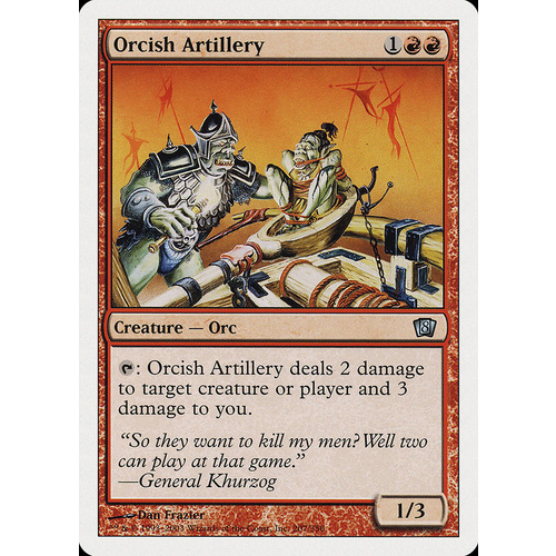 Orcish Artillery - 8ED