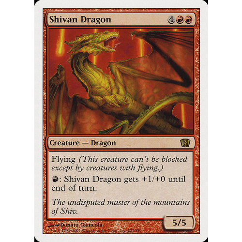 Shivan Dragon - 8ED