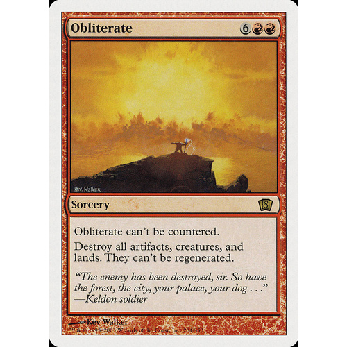 Obliterate - 8ED