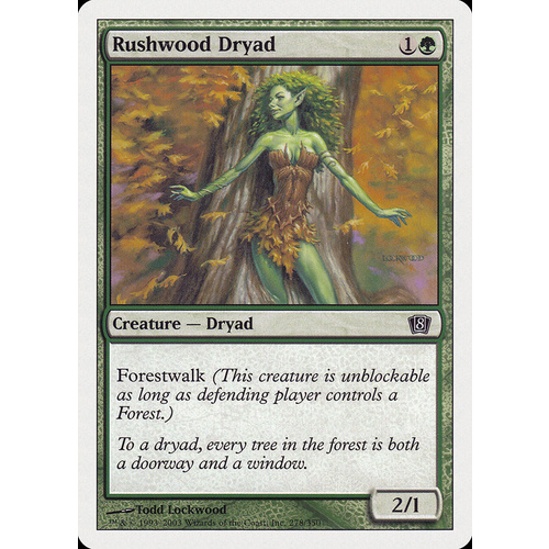 Rushwood Dryad - 8ED
