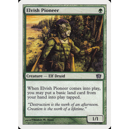 Elvish Pioneer - 8ED