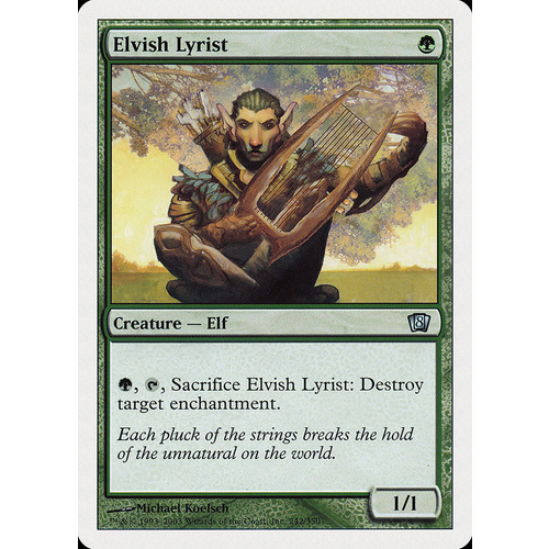Elvish Lyrist - 8ED