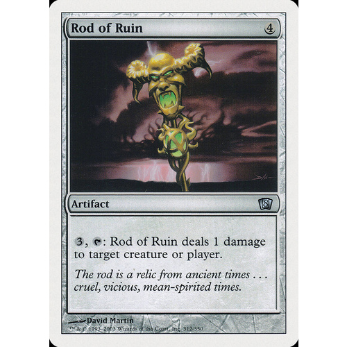 Rod of Ruin - 8ED