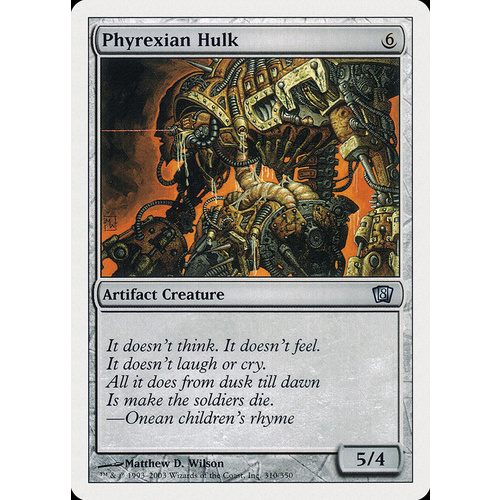 Phyrexian Hulk - 8ED