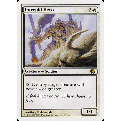 Intrepid Hero FOIL - 8ED