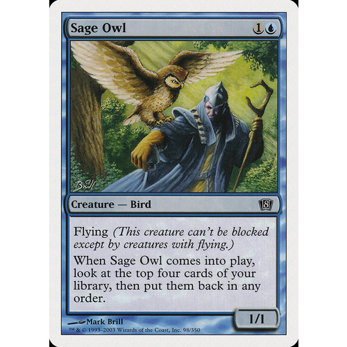 Sage Owl FOIL - 8ED