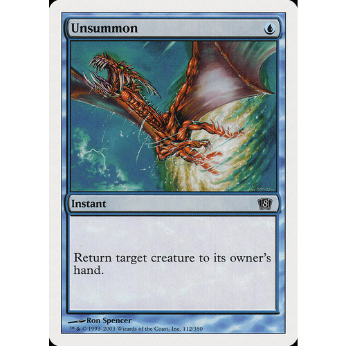 Unsummon FOIL - 8ED