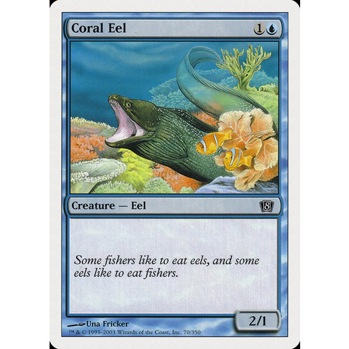 Coral Eel FOIL - 8ED