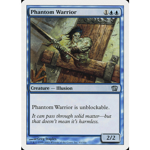 Phantom Warrior FOIL - 8ED