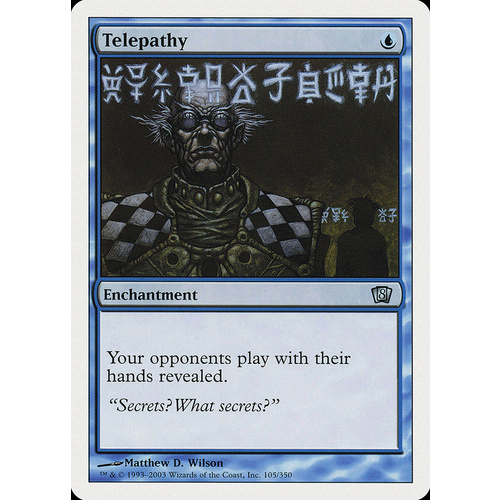 Telepathy FOIL - 8ED