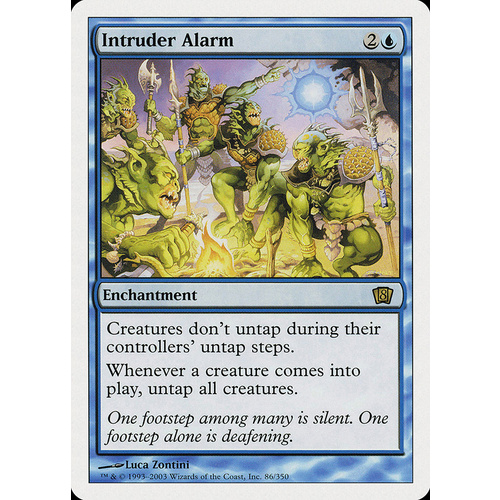 Intruder Alarm FOIL - 8ED