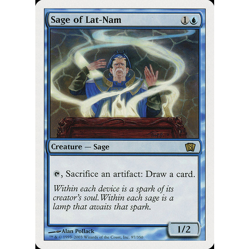 Sage of Lat-Nam FOIL - 8ED