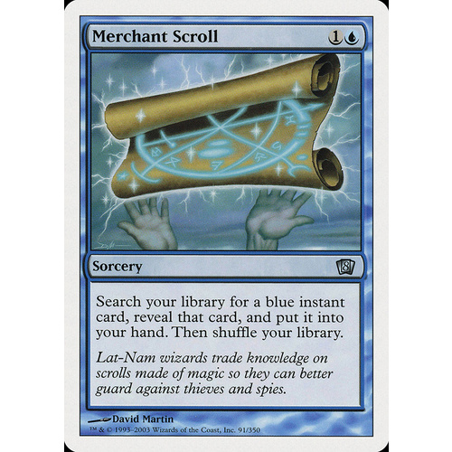 Merchant Scroll FOIL - 8ED