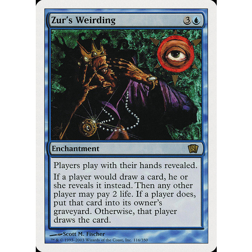 Zur's Weirding FOIL - 8ED