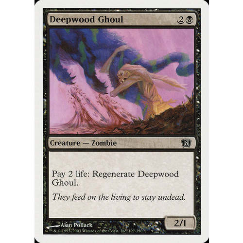 Deepwood Ghoul FOIL - 8ED