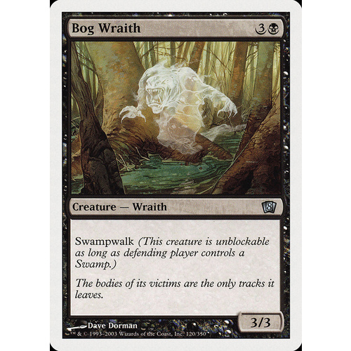 Bog Wraith FOIL - 8ED