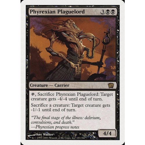 Phyrexian Plaguelord FOIL - 8ED