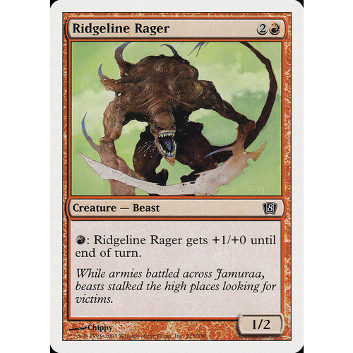 Ridgeline Rager FOIL - 8ED