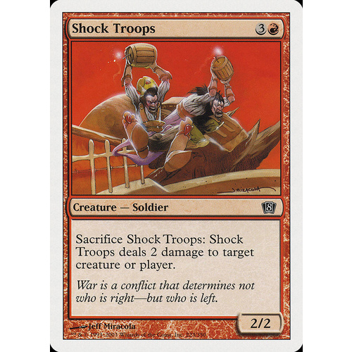 Shock Troops FOIL - 8ED