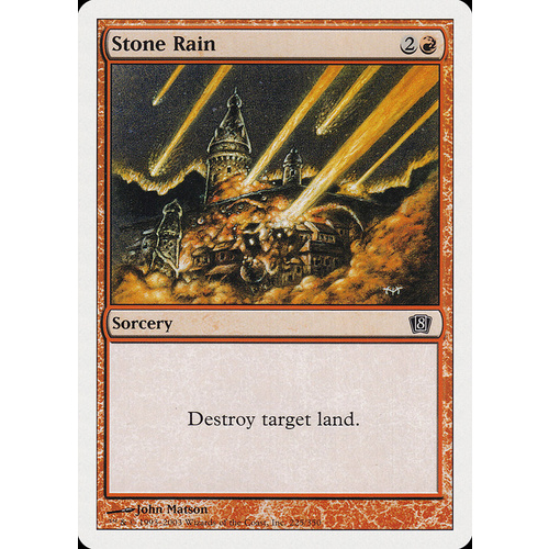 Stone Rain FOIL - 8ED