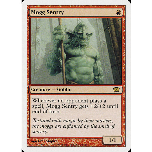 Mogg Sentry FOIL - 8ED
