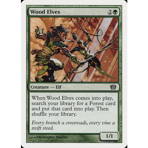 Wood Elves FOIL - 8ED