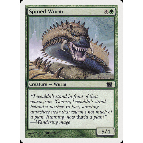 Spined Wurm FOIL - 8ED
