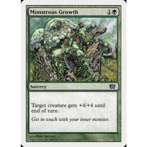 Monstrous Growth FOIL - 8ED