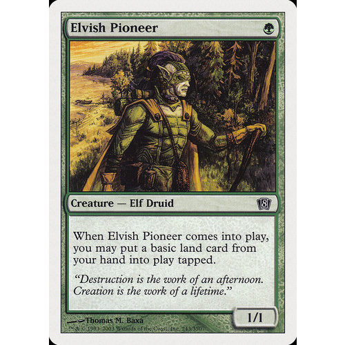 Elvish Pioneer FOIL - 8ED