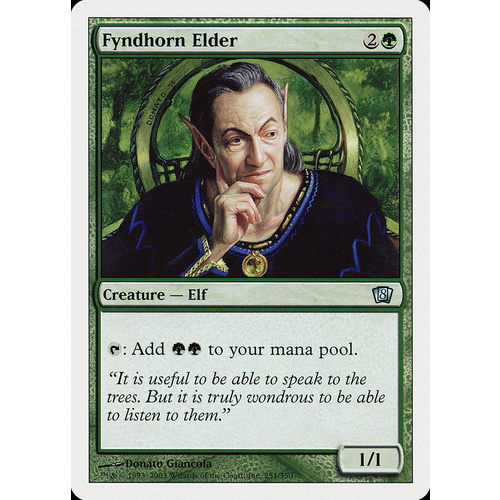 Fyndhorn Elder FOIL - 8ED