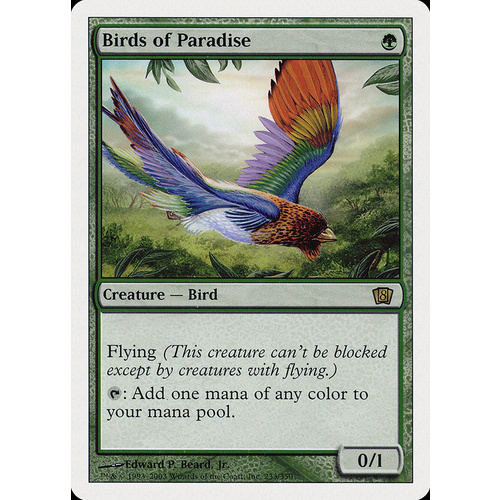Birds of Paradise FOIL - 8ED