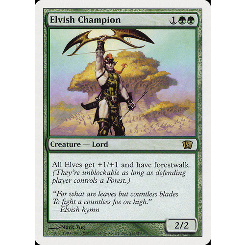 Elvish Champion FOIL - 8ED
