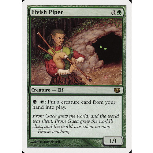 Elvish Piper FOIL - 8ED
