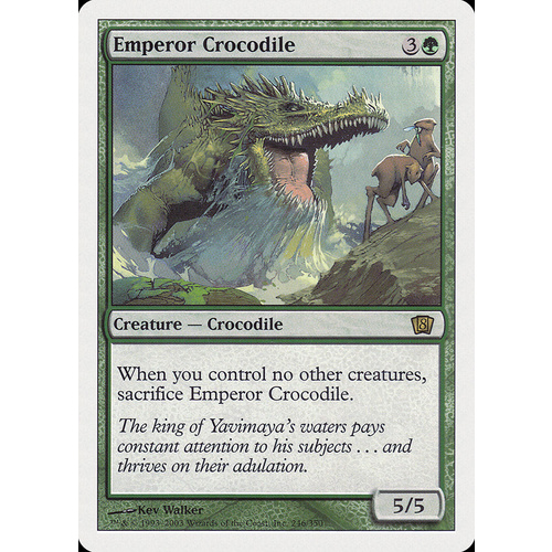 Emperor Crocodile FOIL - 8ED
