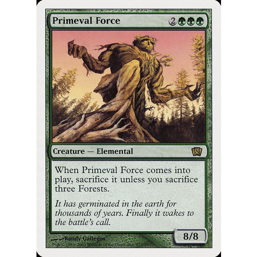 Primeval Force FOIL - 8ED