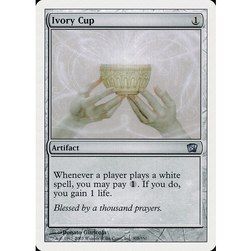 Ivory Cup FOIL - 8ED